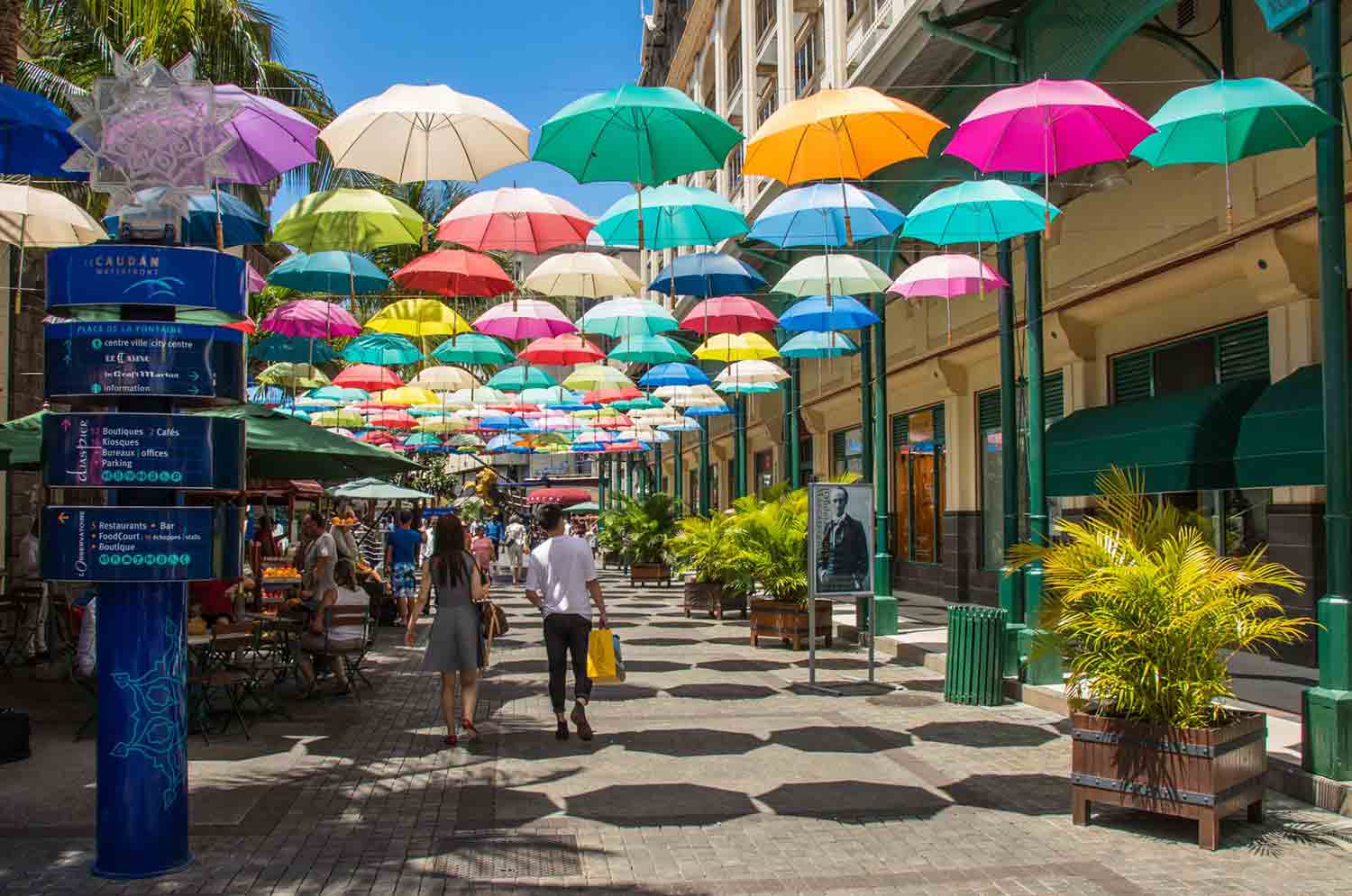 Caudan Waterfront - Umbrella Square