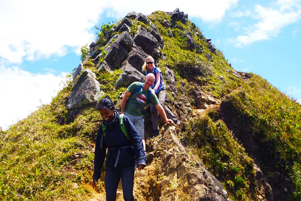 Hiking at Le Pouce